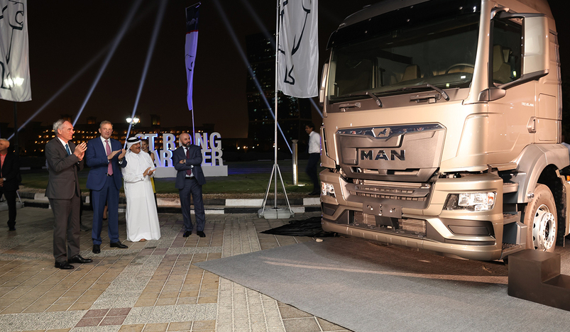 The New MAN Truck Generation Range roars into Qatar